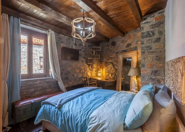 Alpesi faház Dandy Palios Agios Athanasios - Attic - Fireplace - Village Square