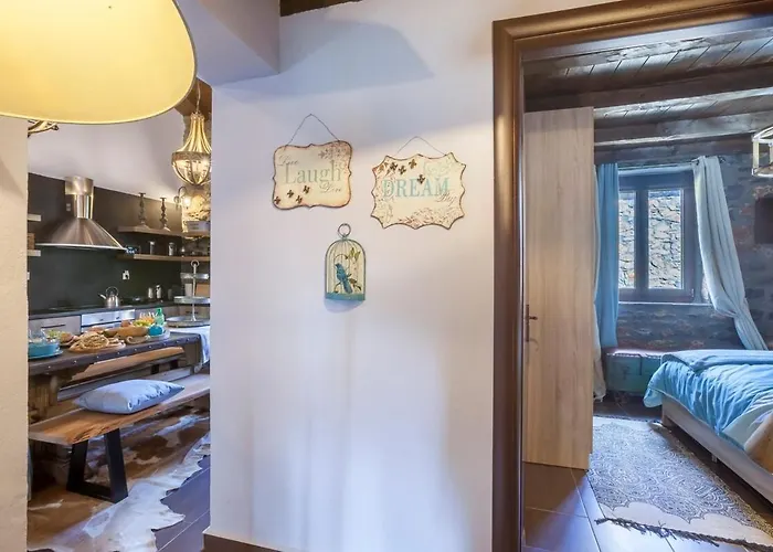 Alpesi faház Dandy Palios Agios Athanasios - Attic - Fireplace - Village Square *